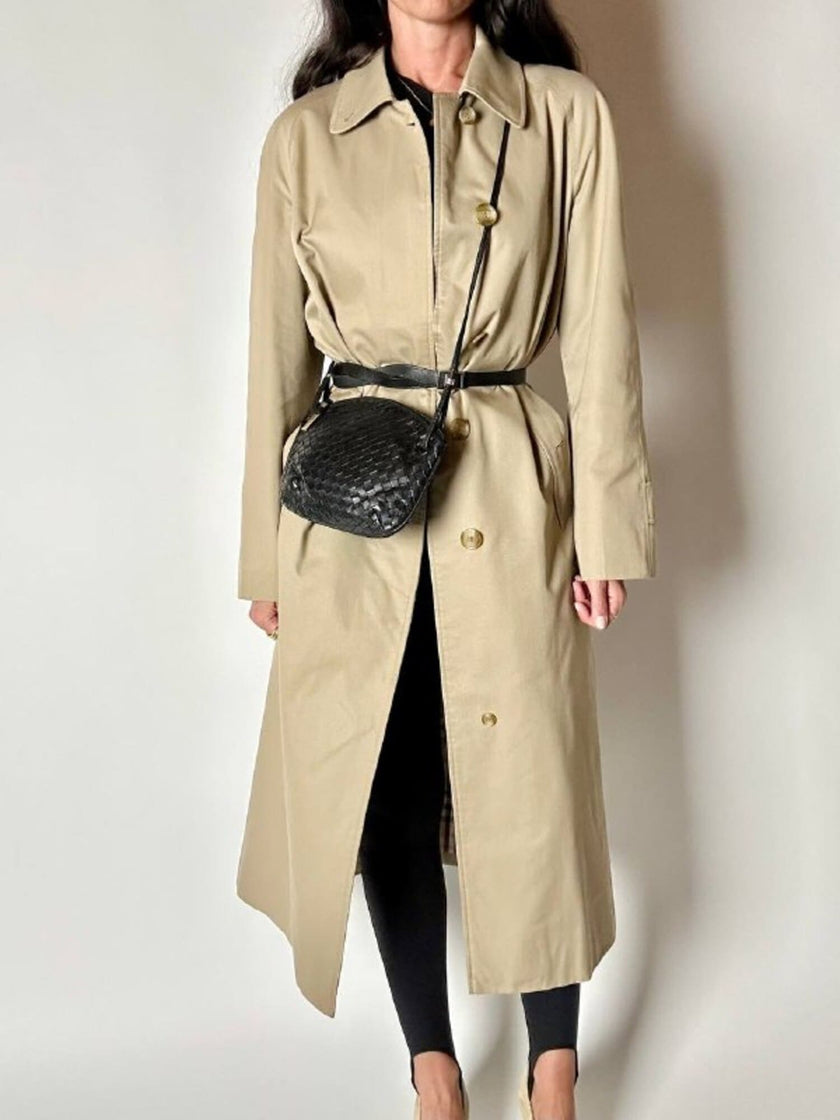 Trench vintage Burberry’s in gabardine beige