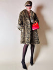 Marsupio in raso leopardato “Moschino”