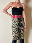Longuette leopardata “Moschino Cheap and Chic”