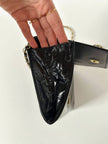 Borsa vintage Fendi con cuciture concentriche e tracolla in catena