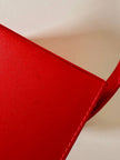 Mini bag in raso rosso “Versace Profumi”
