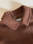 Cappottino in pregiata lana color cammello scuro Belinda Brown
