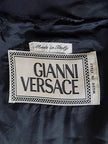 Soprabito oversize nero “Gianni Versace”