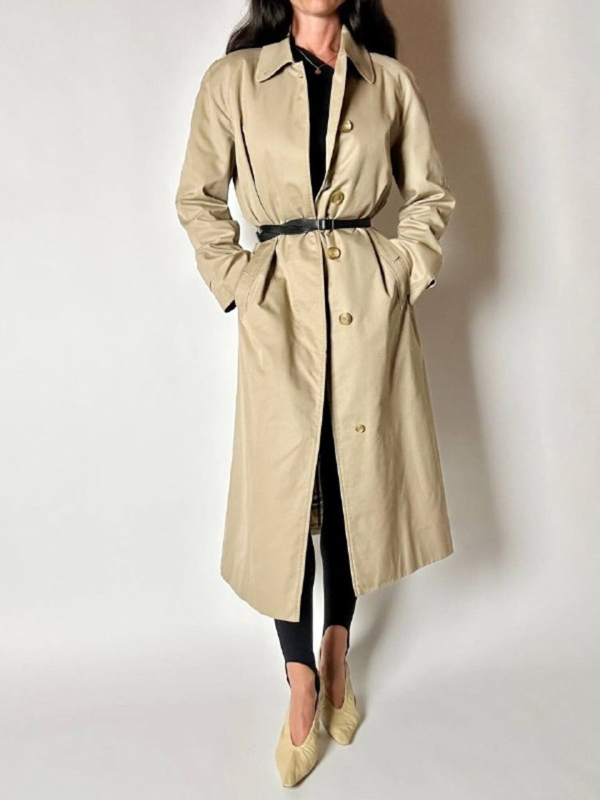Trench vintage Burberry’s in gabardine beige