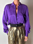 Cintura vintage Nina Ricci nera in passamaneria intrecciata con nappa couture