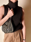 Borsa Fendi vintage in tela zucca