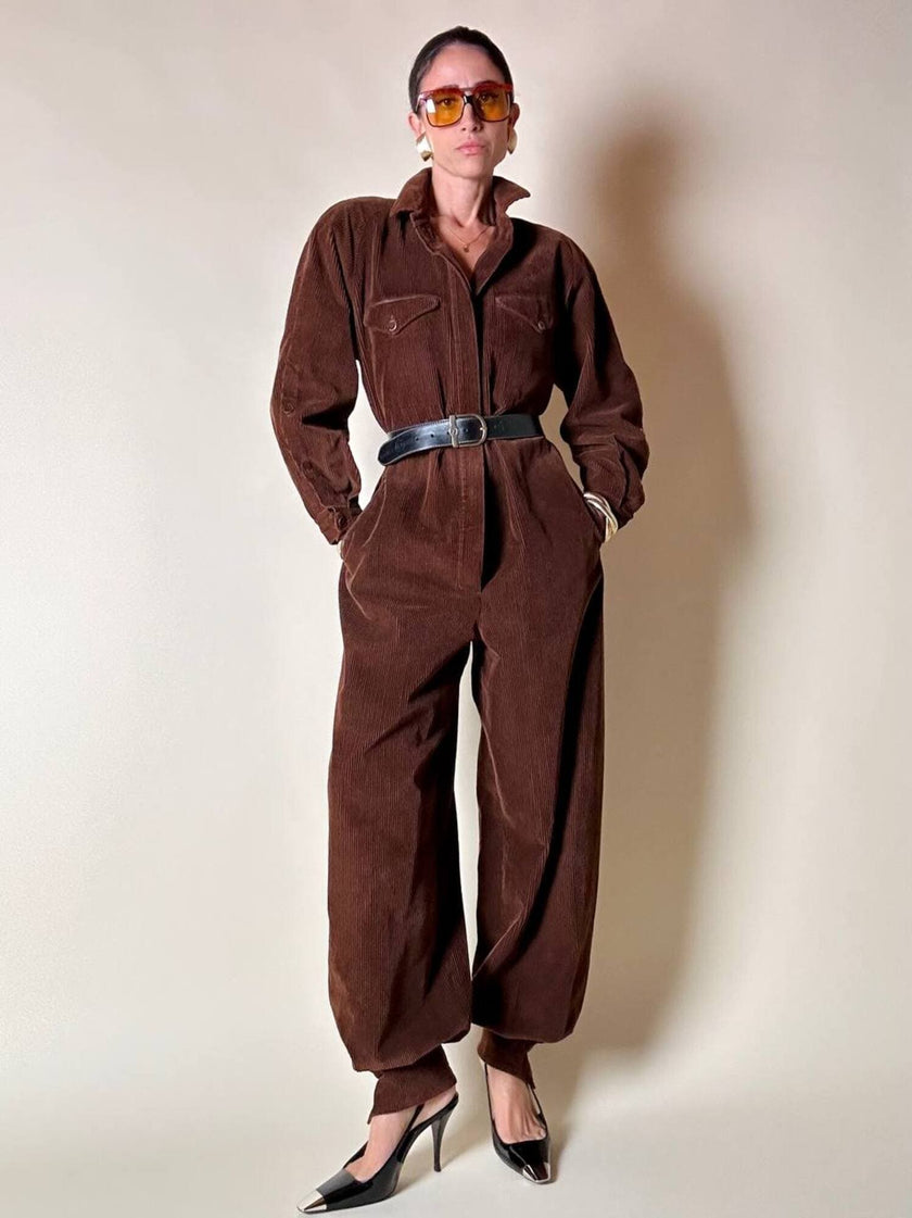 Cintura Fendi vintage in pelle testa di moro con loghi a caldo