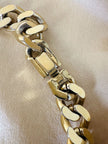 Collier in catena diamantata con pietre sintetiche multicolor “Vogue”