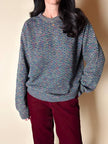 Vintage Missoni Sport Pullover mit mehrfarbigem geometrischen Muster