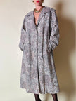 Trench oversize fantasia micro leopardo 