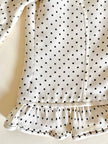 Completo a color panna a pois neri “Ungaro Parallele”