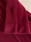 Cappotto Doppiopetto Vintage Arpa in Lana Borgogna – Lanificio G.B. Conte