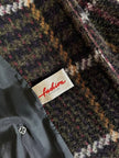 Cappotto lungo in pura lana vergine  fantasia tartan Fashion By Classic