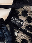 Body perizoma in pizzo nero “La Perla”