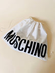 Marsupio in raso leopardato “Moschino”
