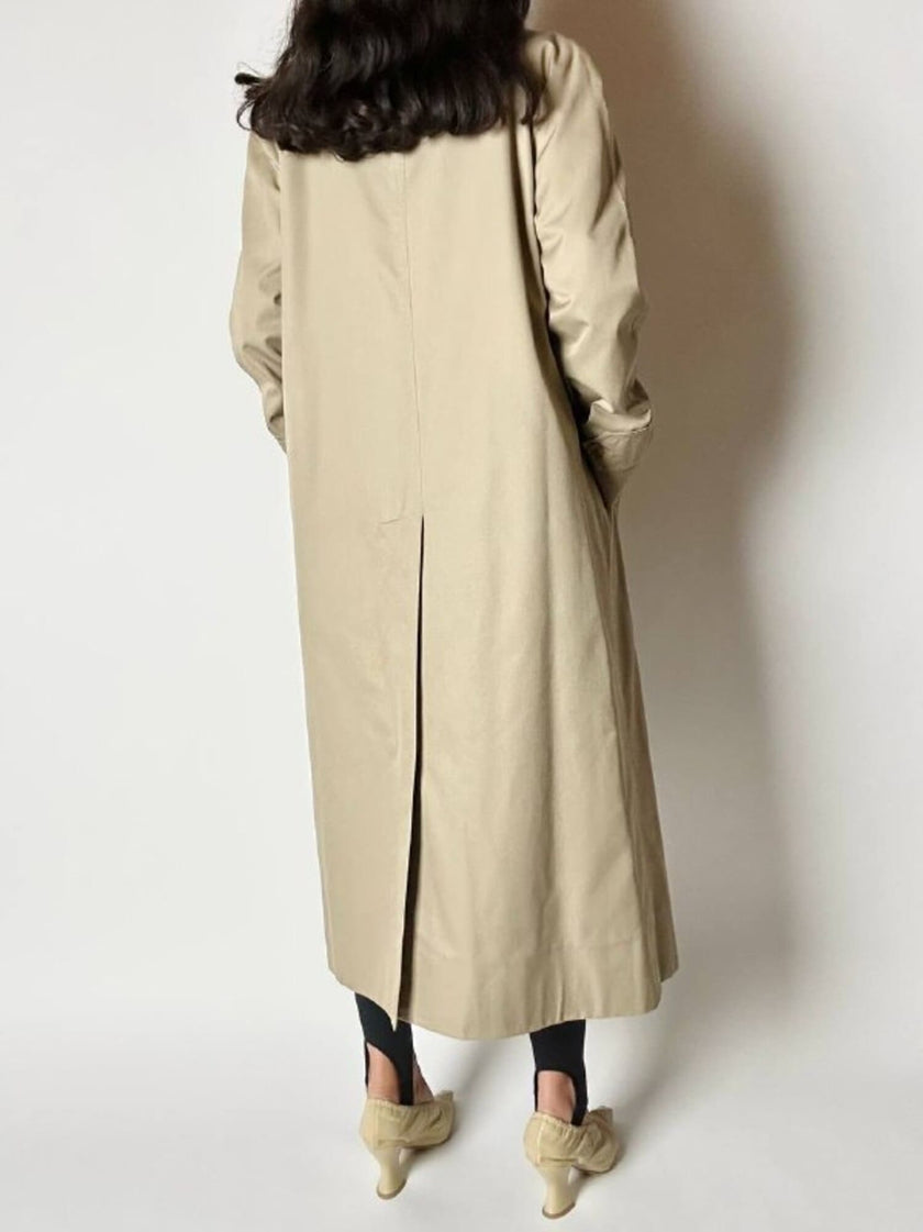 Trench vintage Burberry’s in gabardine beige
