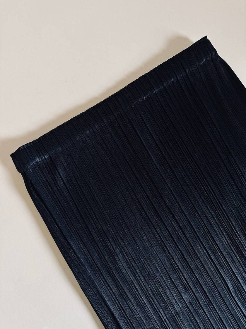 Gonna plissé Pleats Please Issey Miyake con elastico in vita e tasche laterali