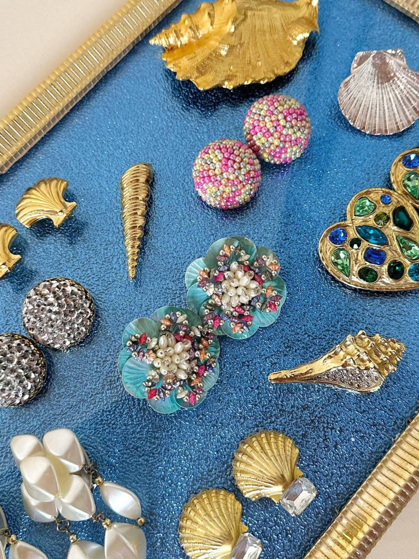Spilla argento a forma di capasanta