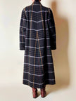 Cappotto lungo in pura lana vergine  fantasia tartan Fashion By Classic