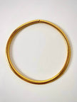 Collier vintage tubogas in metallo oro