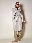 Trench color sabbia “Yves Saint Laurent”