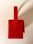 Mini bag in raso rosso “Versace Profumi”