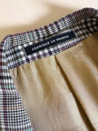 Blazer Yves Saint Laurent in rasato di lana principe di Galles