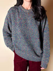 Vintage Missoni Sport Pullover mit mehrfarbigem geometrischen Muster