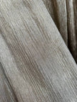 Pantalone a palazzo vintage Emporio Armani in seta goffrata champagne operata con filo metallico
