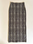 Ensemble Yvan & Marzia in tessuto stretch fantasia pitone