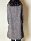 Cappotto Elena Miròin lana boutonné con motivo spinato
