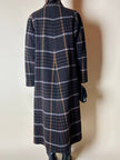 Cappotto lungo in pura lana vergine  fantasia tartan Fashion By Classic
