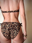 Bikini leopardato in rete elastica “Paola Frani”
