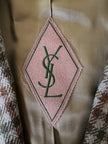Blazer vintage Yves Saint Laurent in lana pied de poule