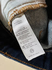 Jeans a zampa Weili Zheng in denim stretch blu scuro