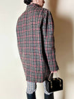 Les Copains houndstooth wool blazer