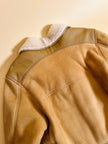 Shearling Oiginal in suede color biscotto