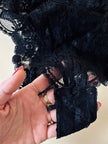 Body perizoma in pizzo nero “La Perla”