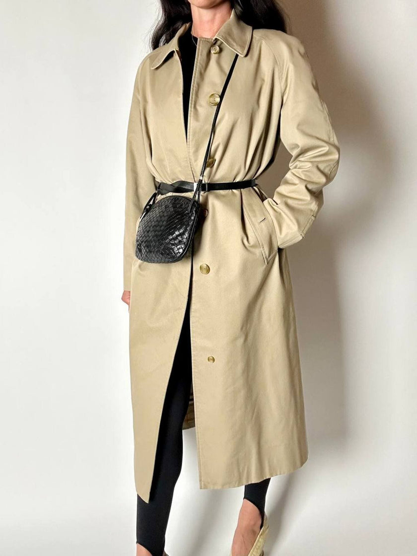 Trench vintage Burberry’s in gabardine beige