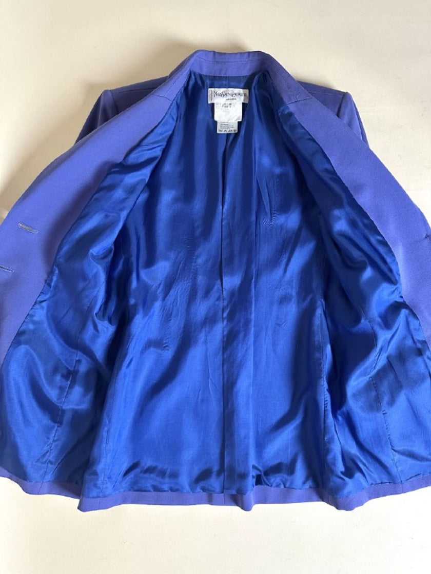 Blazer blu pervinca 