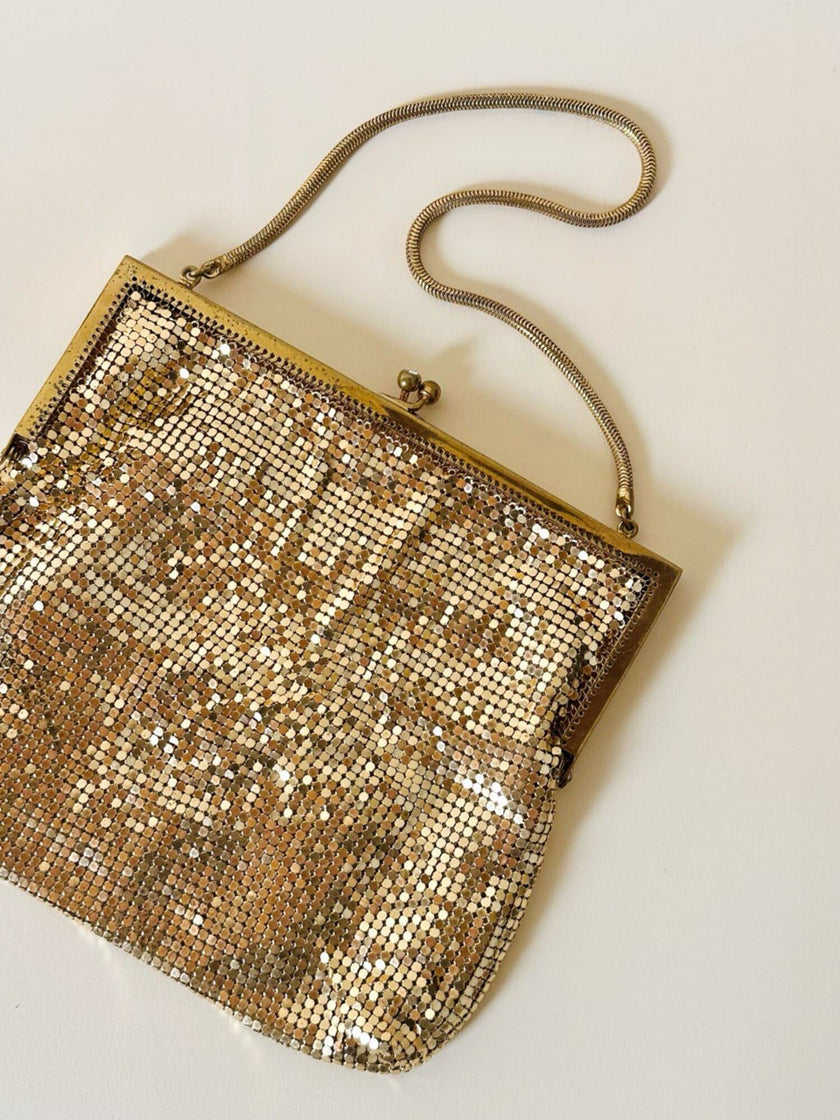 Borsetta gioiello in Oroton color oro