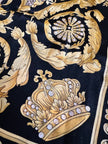 Camicia in misto seta fantasia barocca