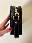 Beauty case in ecopelle nera “Valentino Garavani”