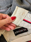 Pantalone classico in lana grisaglia “Yves Saint Laurent”