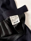 Gonna a tubino vintage Moschino Cheap and Chic con bottone a forma di cuore