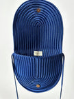 Vintage-Tasche von Nina Ricci aus kobaltblauer Posamenterie