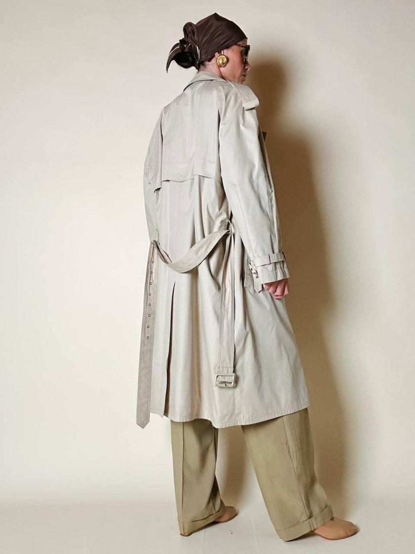 Trench color sabbia “Yves Saint Laurent”