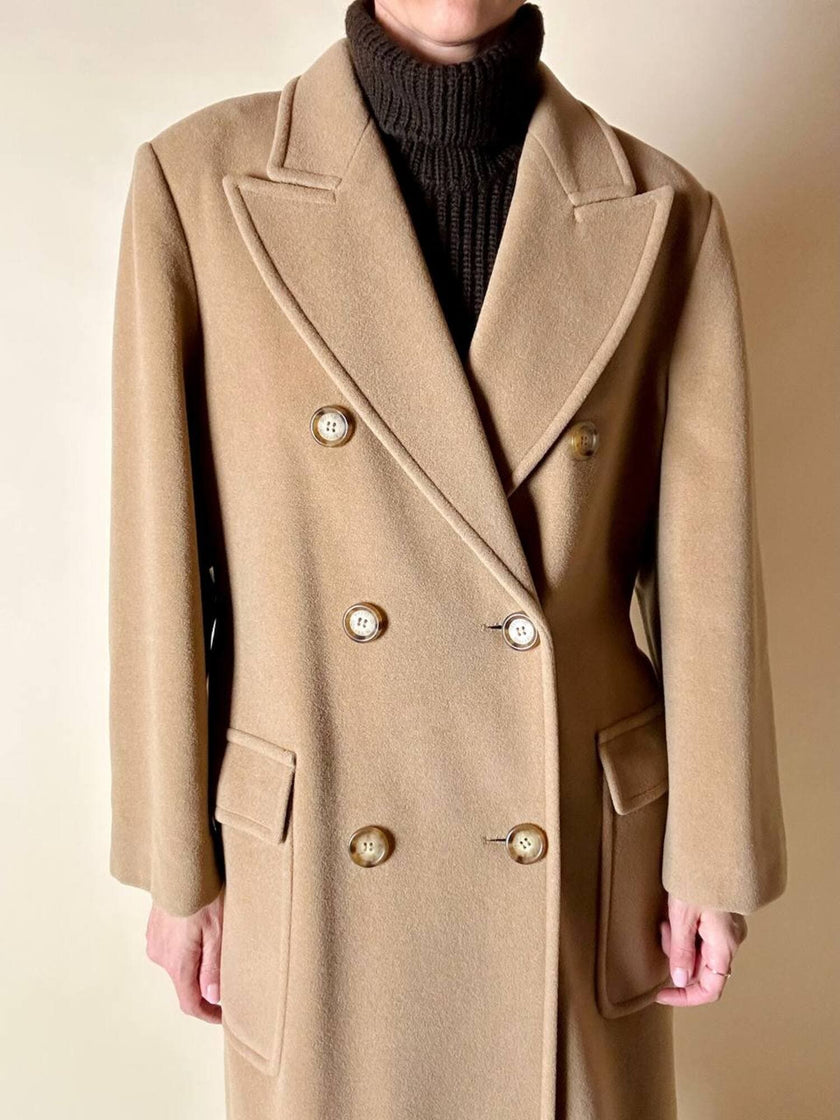 Max Mara Weekend vintage camel wool coat