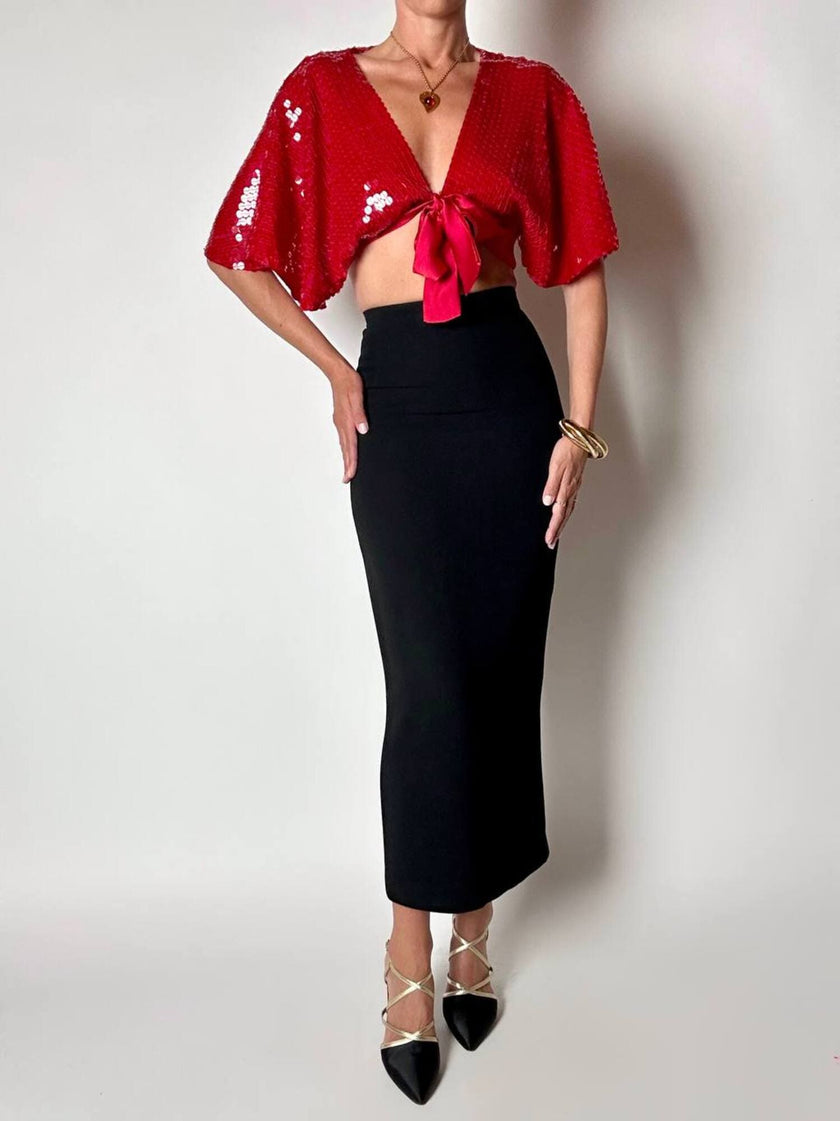 Sandali vintage Yves Saint Laurent in raso di seta nero e pelle laminata oro