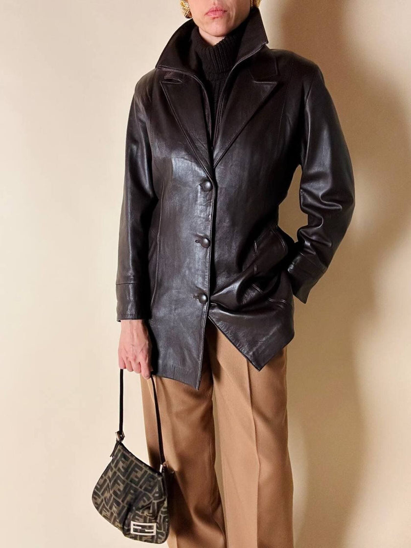 Borsa Fendi vintage in tela zucca
